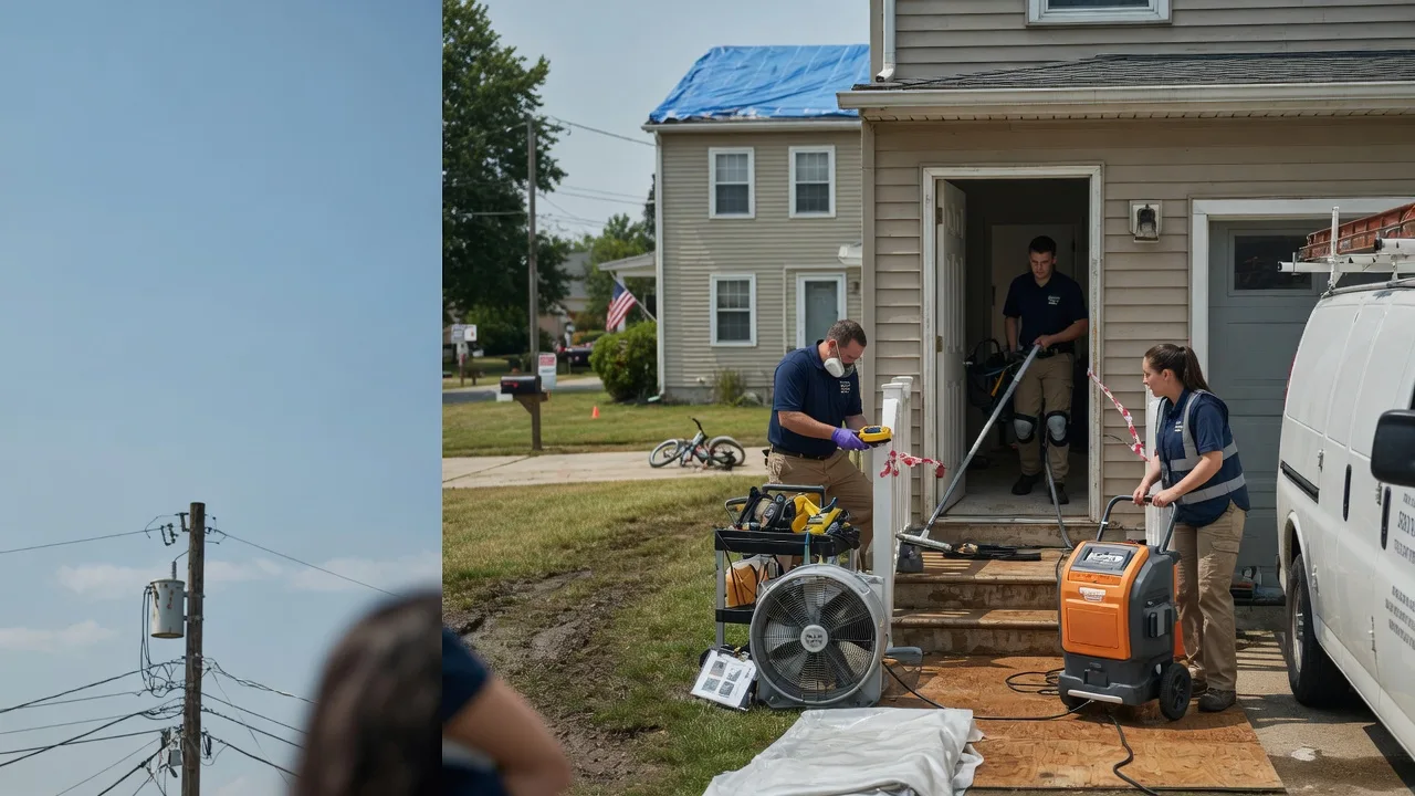 Water Damage Repair in Fremont, MI near me